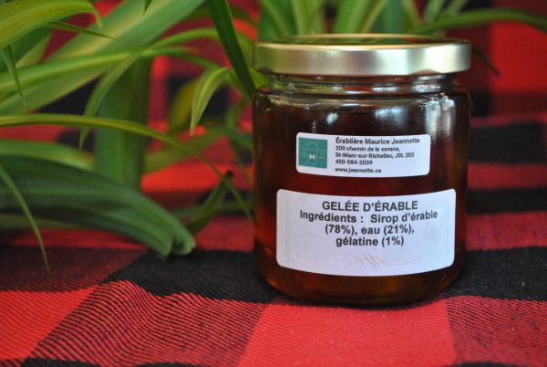 Gelée d'érable