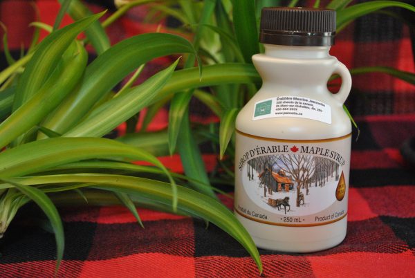 Sirop d'érable plastique