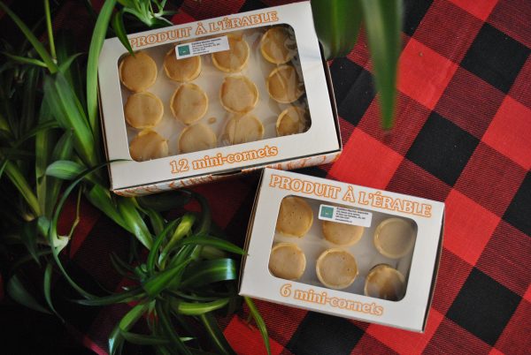 Cornets tire et sucre d'érable
