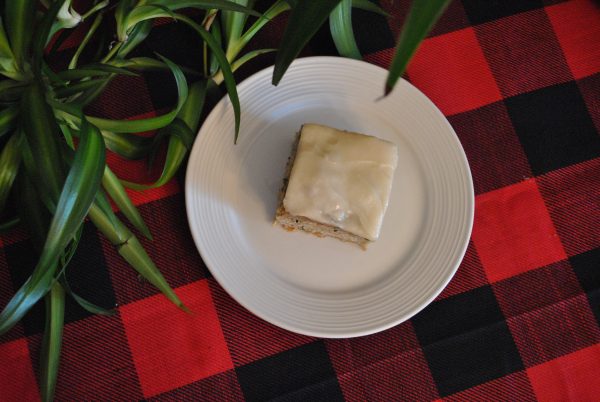 Gâteau aux zuchinnis