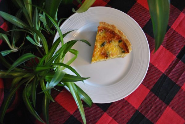 Quiche au brocoli