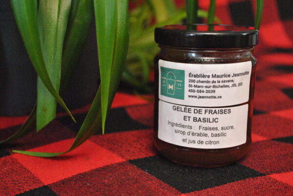 Gelée de fraises et basilic - Image 2