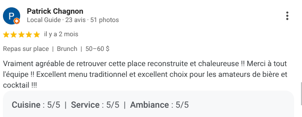avis google 4
